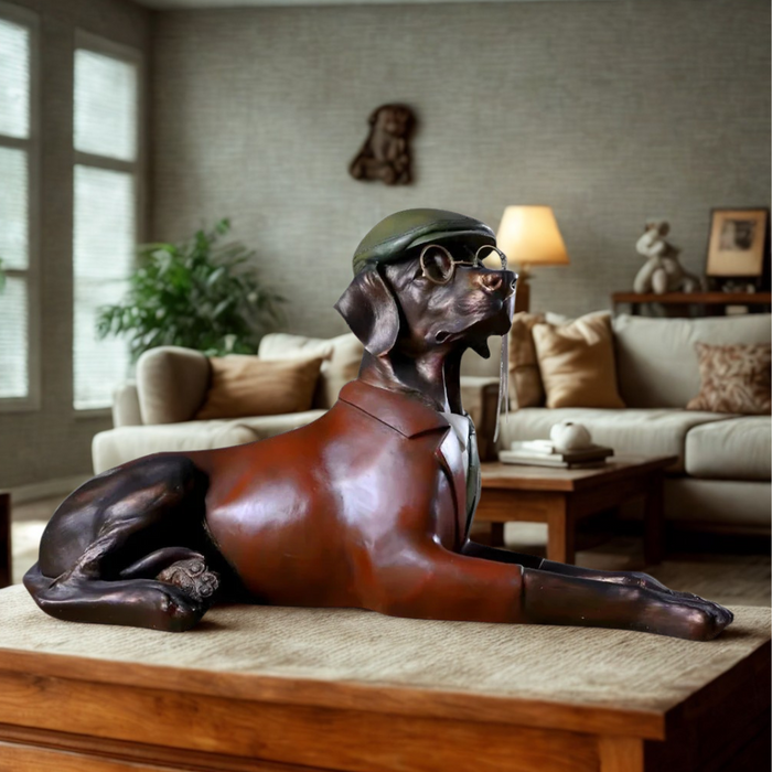 Table pieces - Dog watcher Figurine