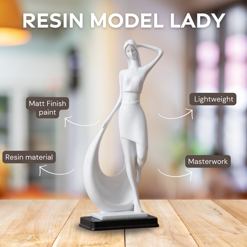 Resin showpieces - Dancing lady