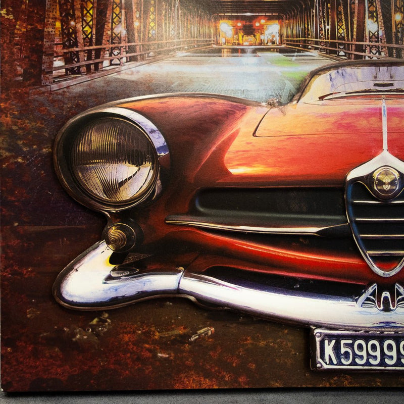 3D Retro Frame - Alfa Romeo - eazy wagon