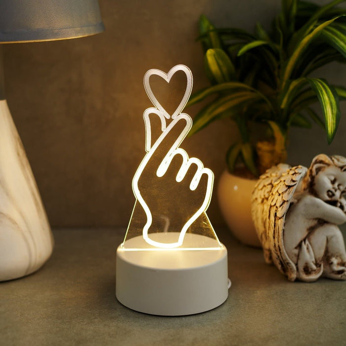 Acrylic led Lights - Love