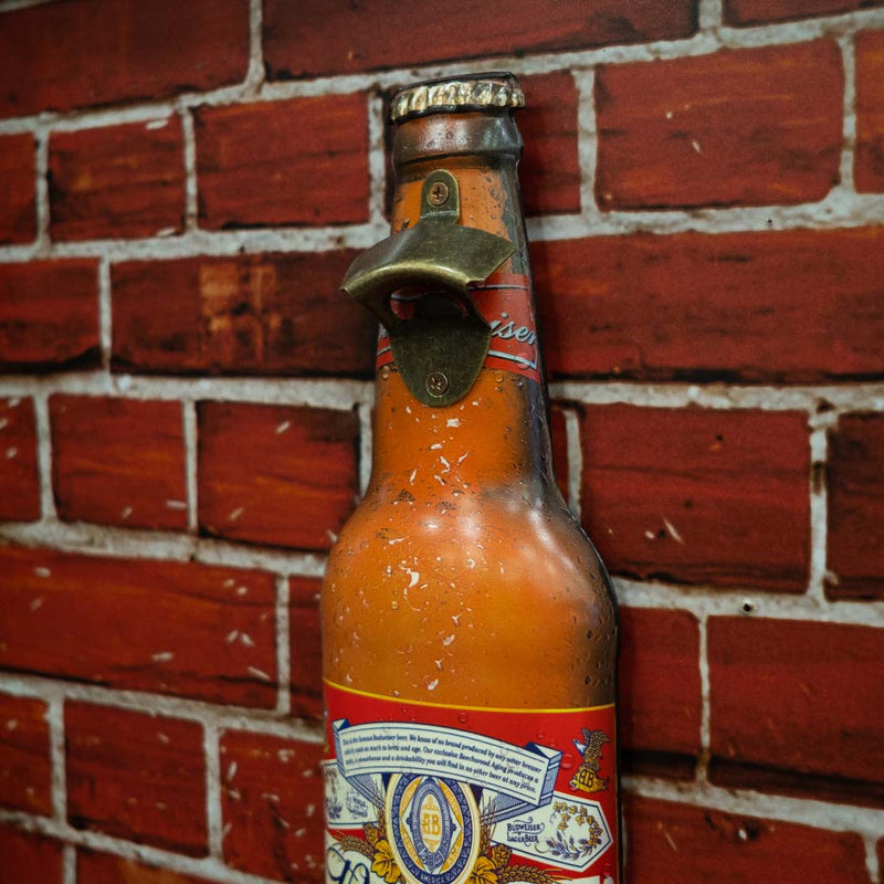 Bottle Opener Metal - Budweiser