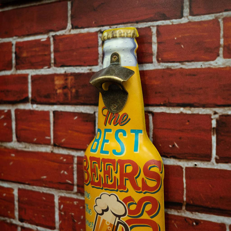Bottle Opener Metal - The Best Beers with friends
