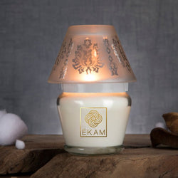 Ekam - Fresh Cotton - Lampshade Candle - eazy wagon
