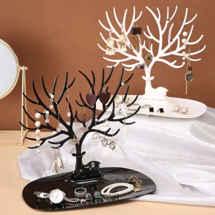 Key holder, Necklace Holder, Bracelet Stand Jewelry Organizer Jewelry Tree Decorative Tray