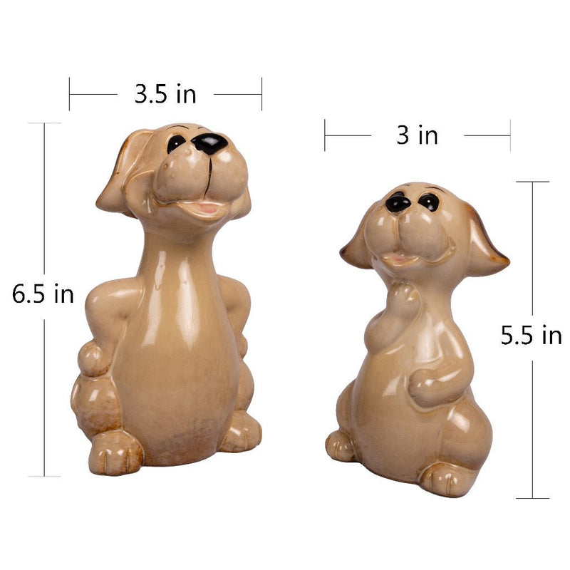 Miniature Figurine - Dog Family - eazy wagon