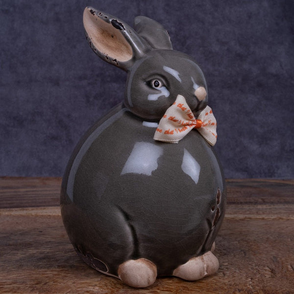 Miniature Figurine - Grey Rabbit - eazy wagon