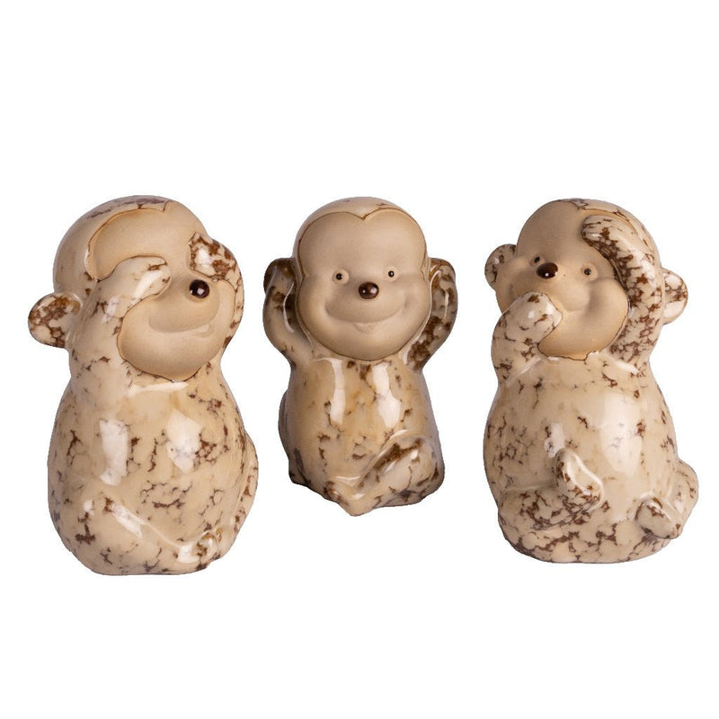 Miniature Figurine - Three Monkeys - eazy wagon