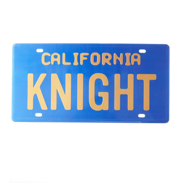 Number Plates wall sign - California Knight