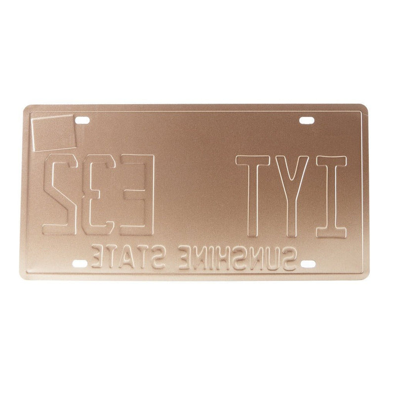Number Plates wall sign - My Florida IYT E32