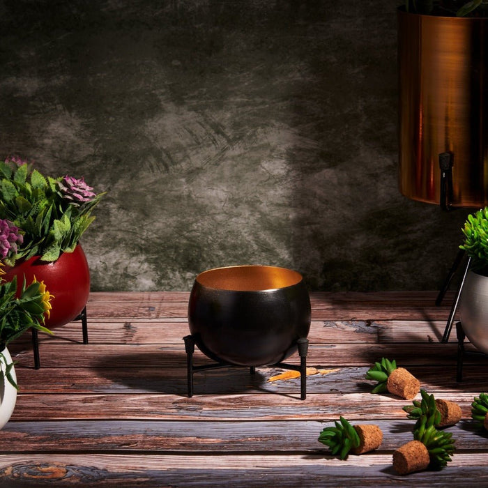 Planter stand - Small pots (Black) - eazy wagon
