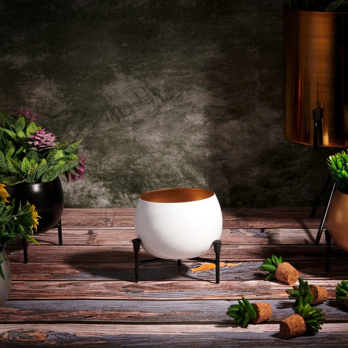 Planter stand - Small pots (White) - eazy wagon