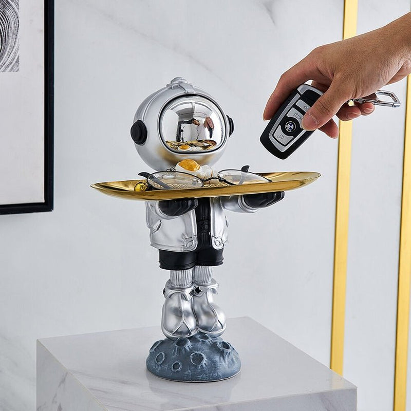 Resin Showpieces - Astronaut Tray Holders