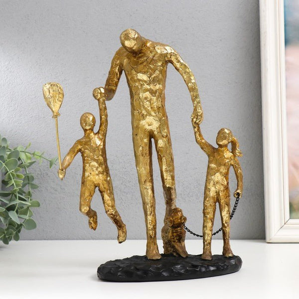 Resin Showpieces - Golden Family