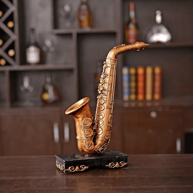 Resin showpieces - saxophone Figurine