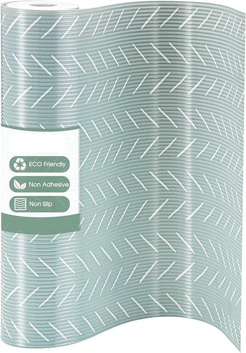 Shelf Liners for Kitchen Plastic - Green Line