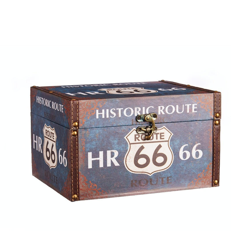 Storage boxes - Historic Route 66 Storage Box - eazy wagon