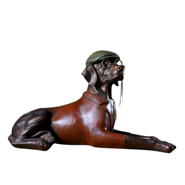 Table pieces - Dog watcher Figurine