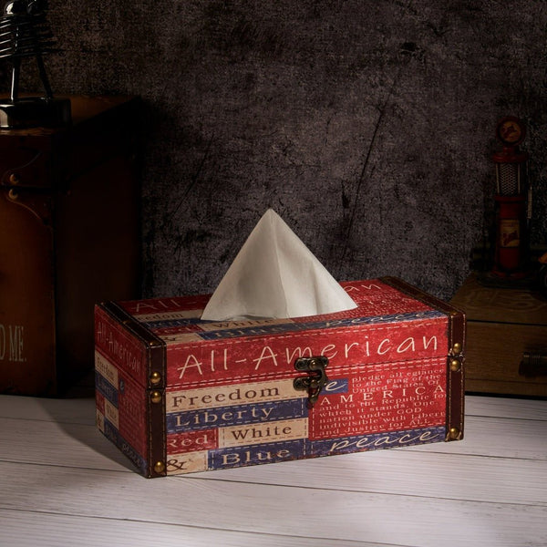 Tissue boxes - All American - eazy wagon