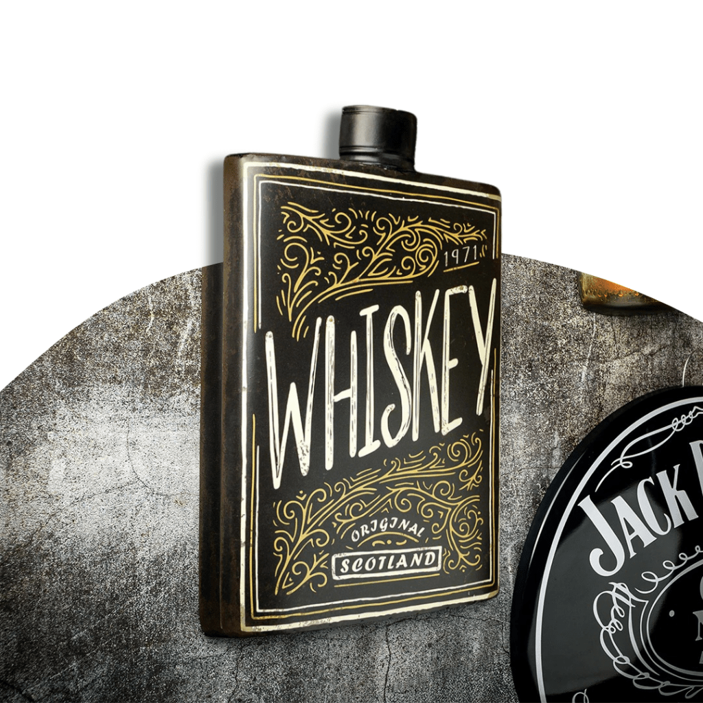 Whiskey Decor - eazy wagon