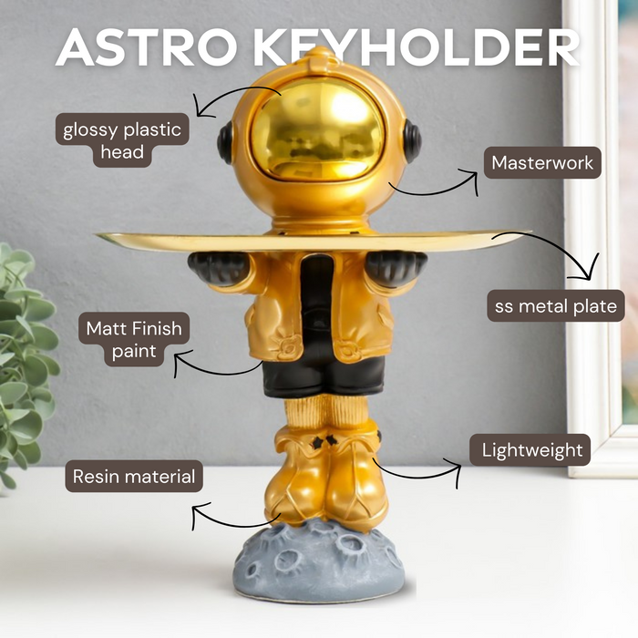 Resin Showpieces - Astronaut Tray Holders