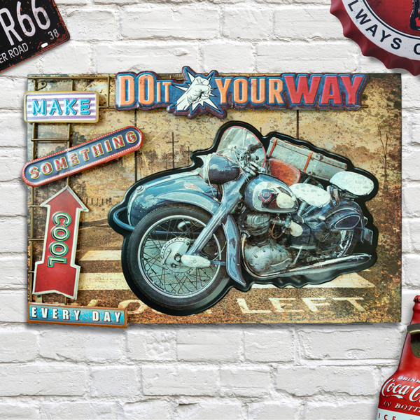 3D Retro Frame - NSU Motorenwerke 601
