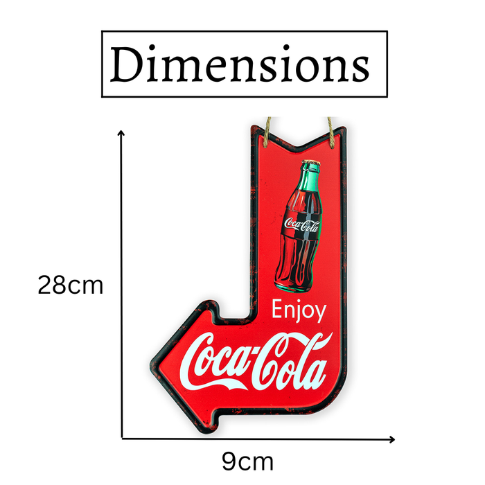 Metal Plates - Arrow Enjoy C Cola