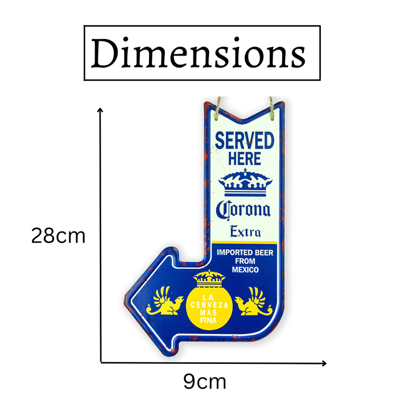 Metal Plates - Arrow Corona Extra