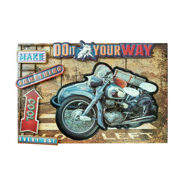 3D Retro Frame - NSU Motorenwerke 601