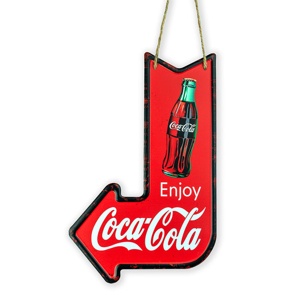 Metal Plates - Arrow Enjoy Coca Cola