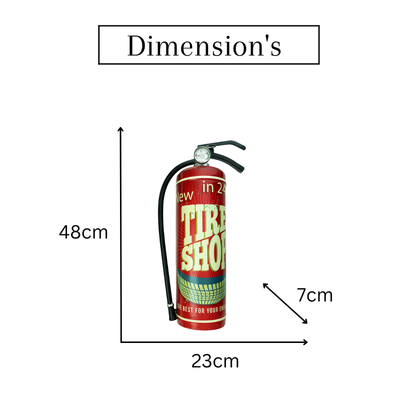 Prop Extinguisher - Tire shop