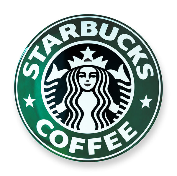 Metal Shield wall decor - Star bucks (16x16")