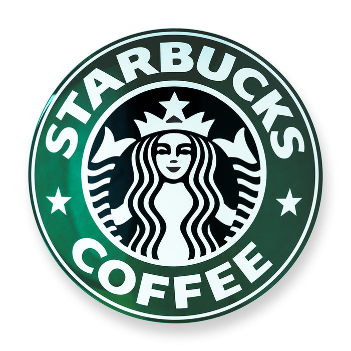 Metal Shield wall decor - Star bucks (16x16")