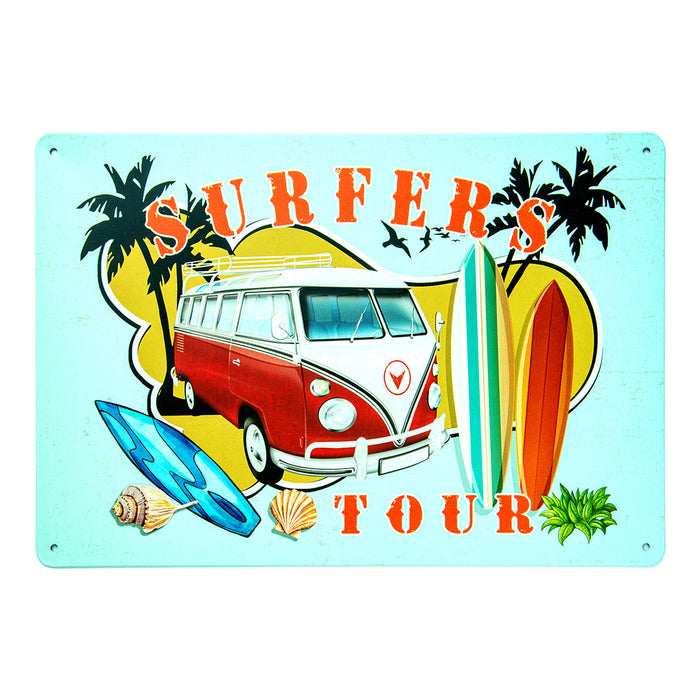 Number Plates Big wall sign - Volkswagen  Surfers Tour