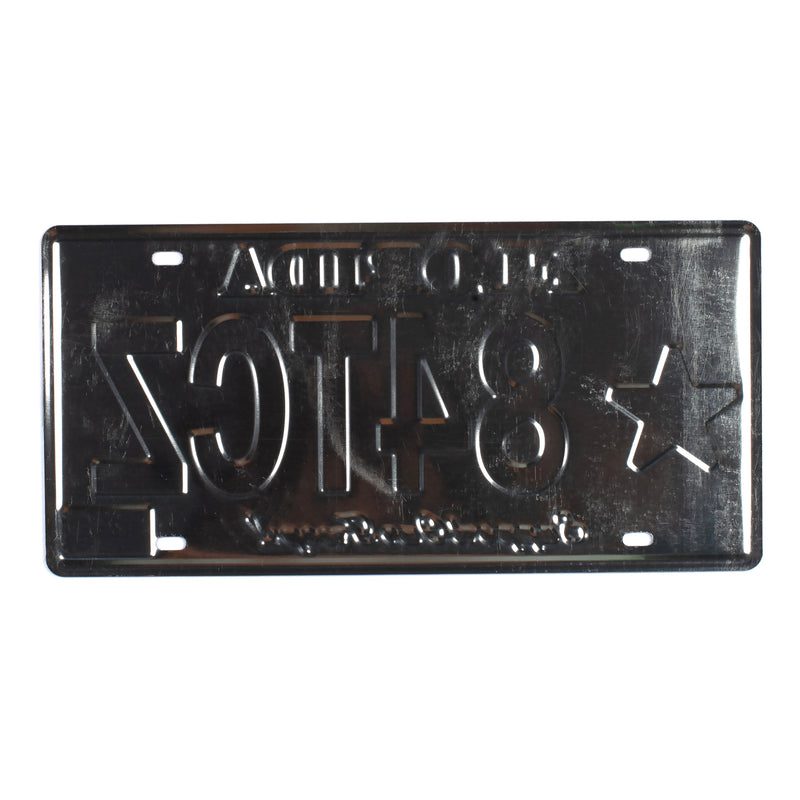 Number Plates wall sign - Florida 84TCZ