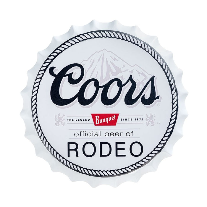 Bottle Caps Wall Decor Sign – Coors Beer Classic Vintage Logo