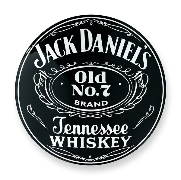 Metal Shield wall decor - Jack Daniels (16x16")