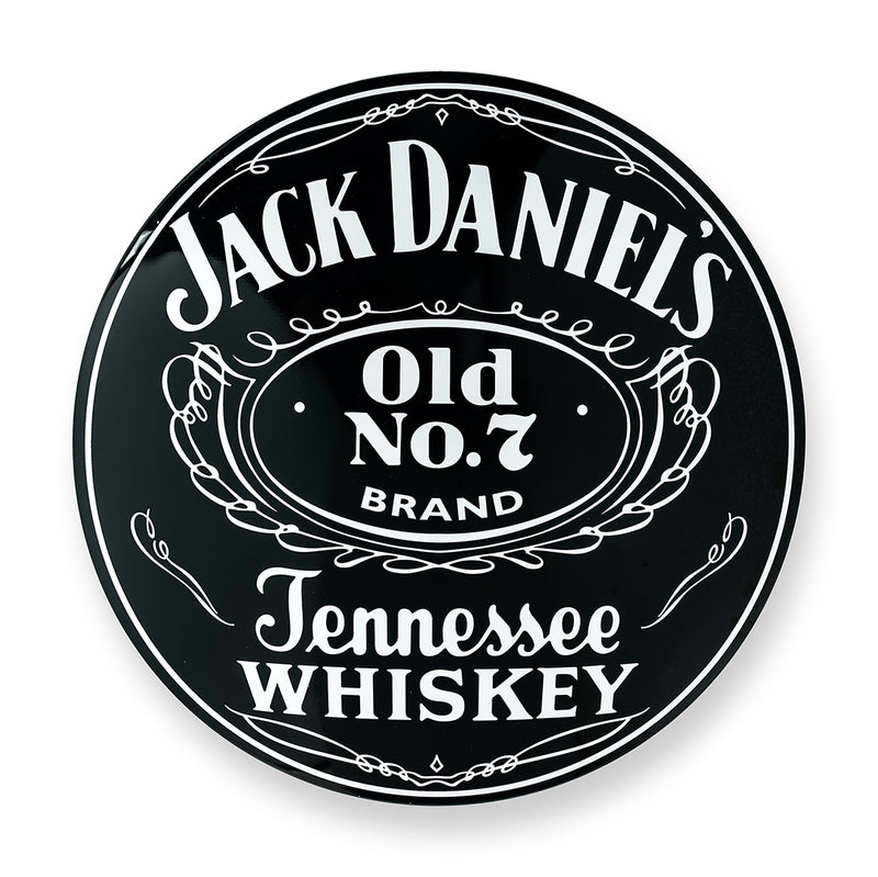 Metal Shield wall decor - Jack Daniels (16x16")