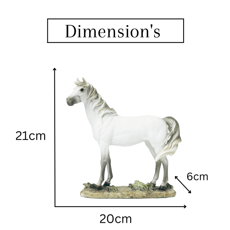 Polyresin showpiece - Horse