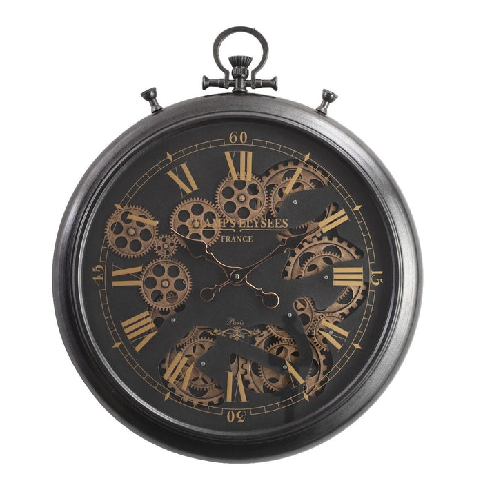 Mechanical clock - French chronograph Black (Y636-21")