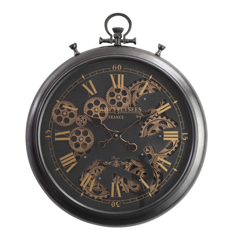 Mechanical clock - French chronograph Black (Y636-21")