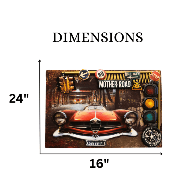 3D Retro Frame - Alfa Romeo - eazy wagon