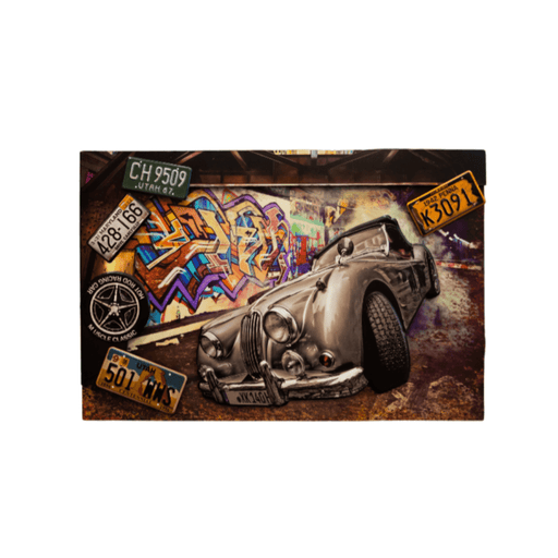 3D Retro Frame - Jaguar XK140 - eazy wagon