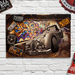 3D Retro Frame - Jaguar XK140 - eazy wagon