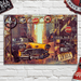 3D Retro Frame - Yellow Cab - eazy wagon