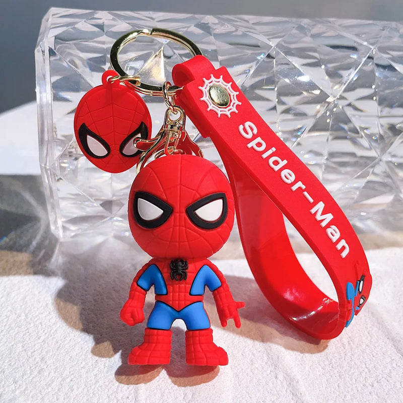 Fancy Silicon Keychains - Marvel