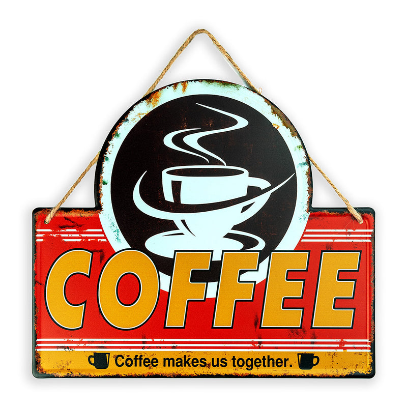 Metal Plates - Coffee Makes Us Together