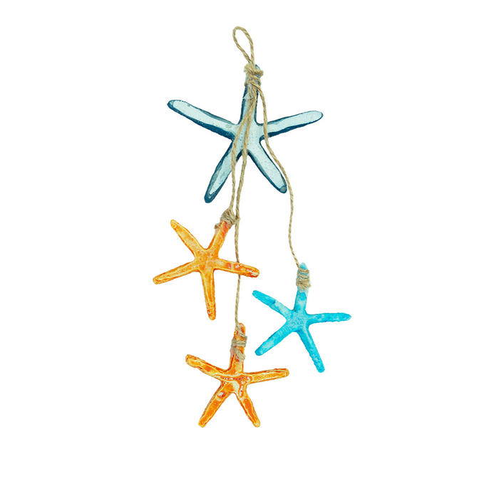 Wooden Star fish Wall decor