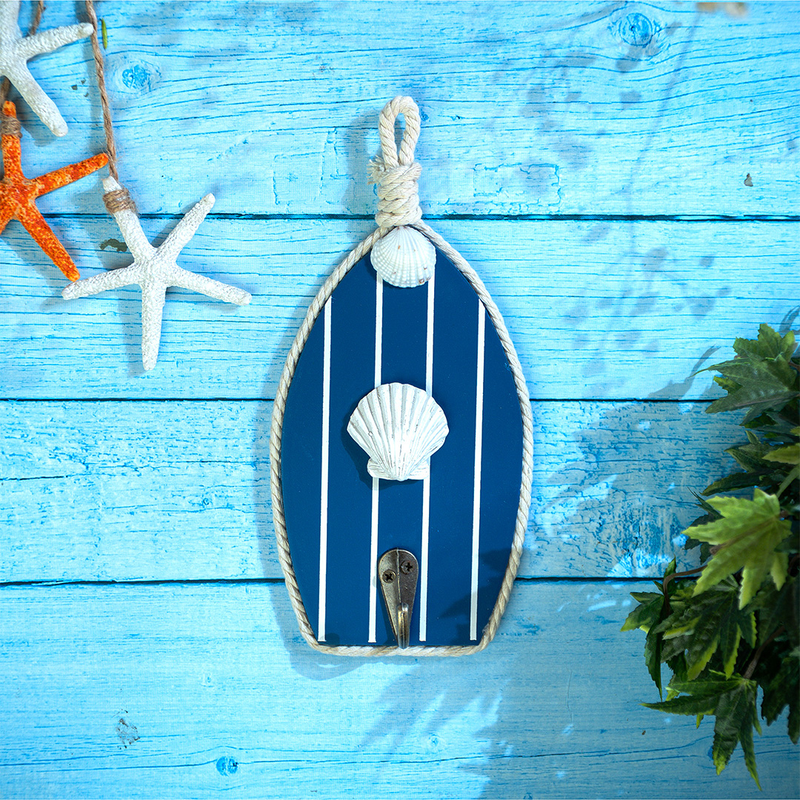 Beach Wall Hooks - Boat Shape