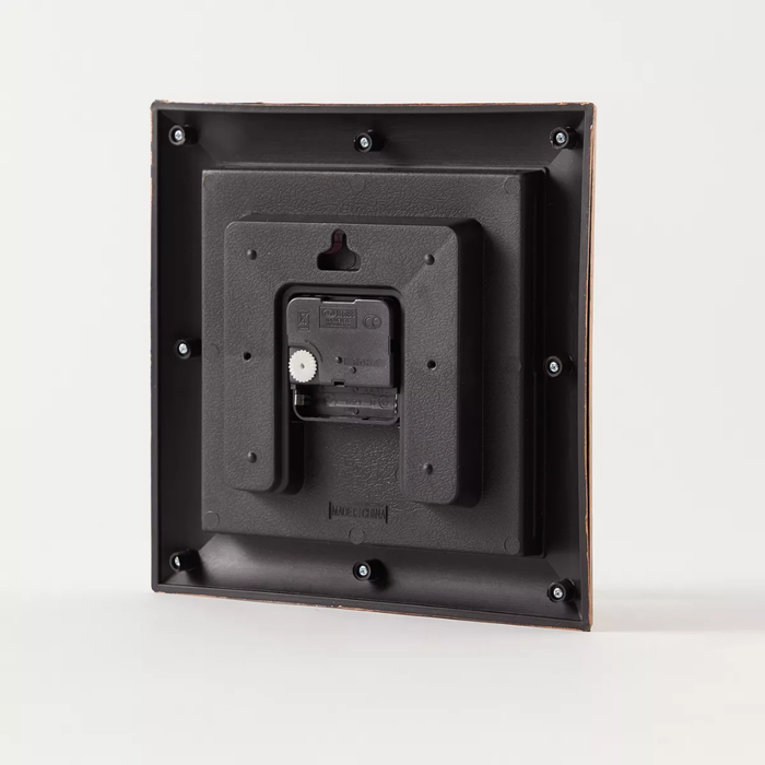 Fiber Clock - Copper Square