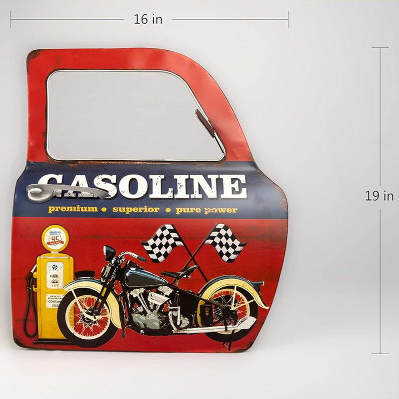 Retro Car Door - Gasoline